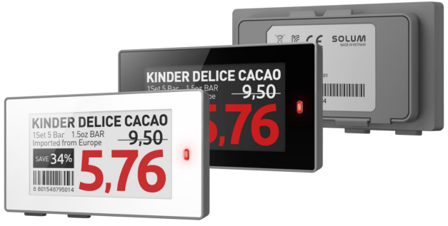 Electronic Shelf Label & Digital Price Tags - MOKOSmart #1 Smart